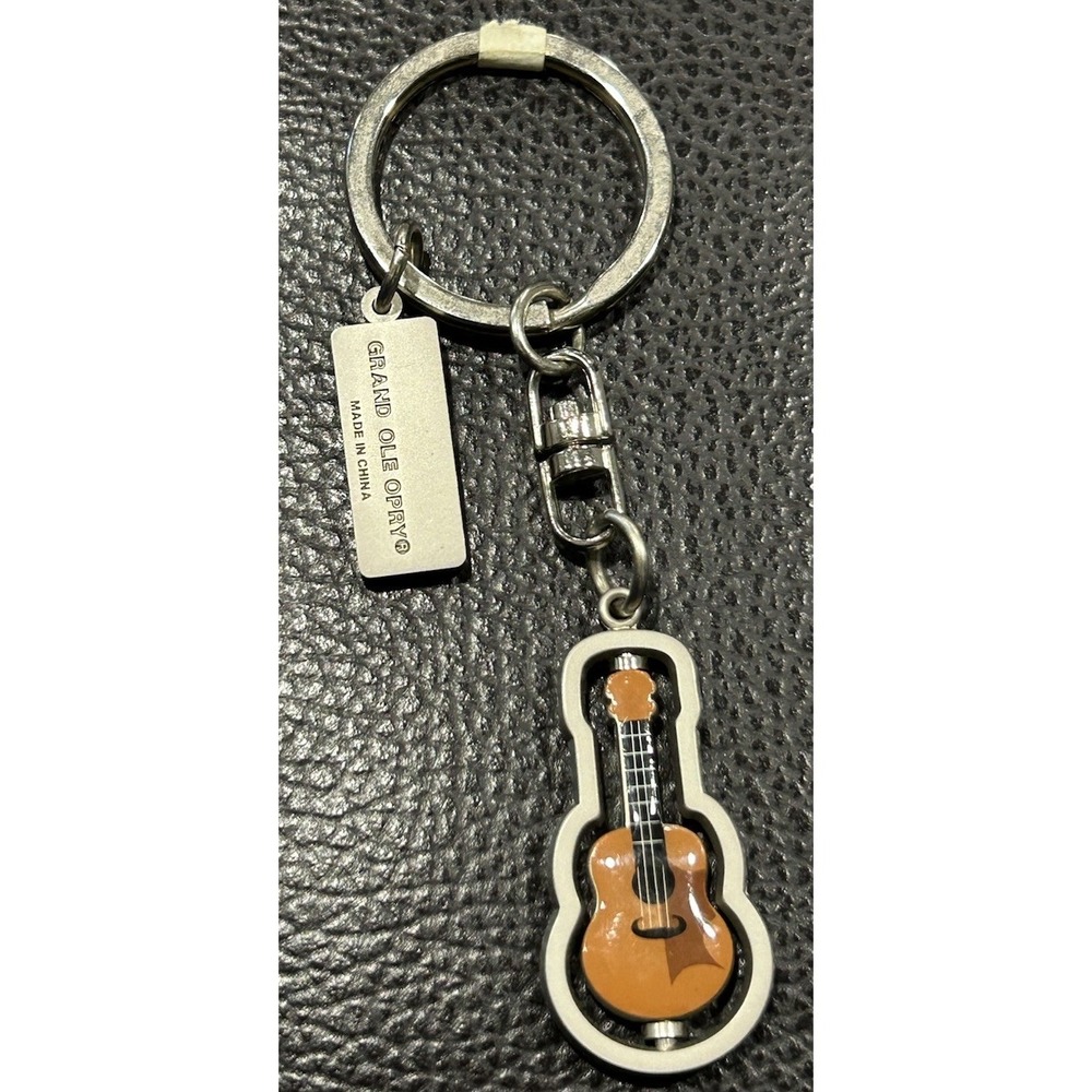 Grand Ole Opry Guitar Keychain Country Music in Nashville Tennessee